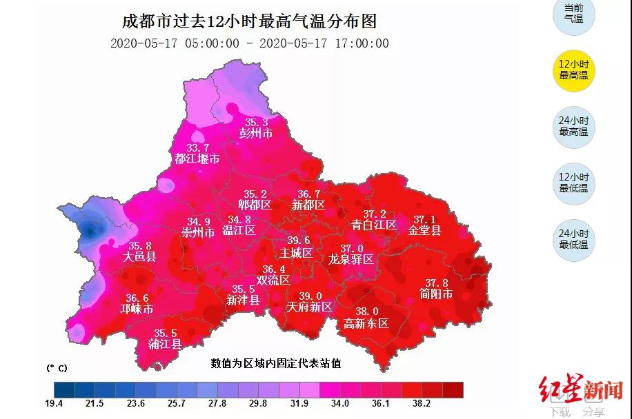 剛剛，成都發(fā)布高溫預警，開啟空調時這幾點要注意！